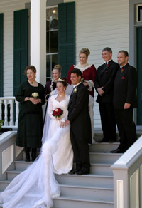 wedding at debary hall