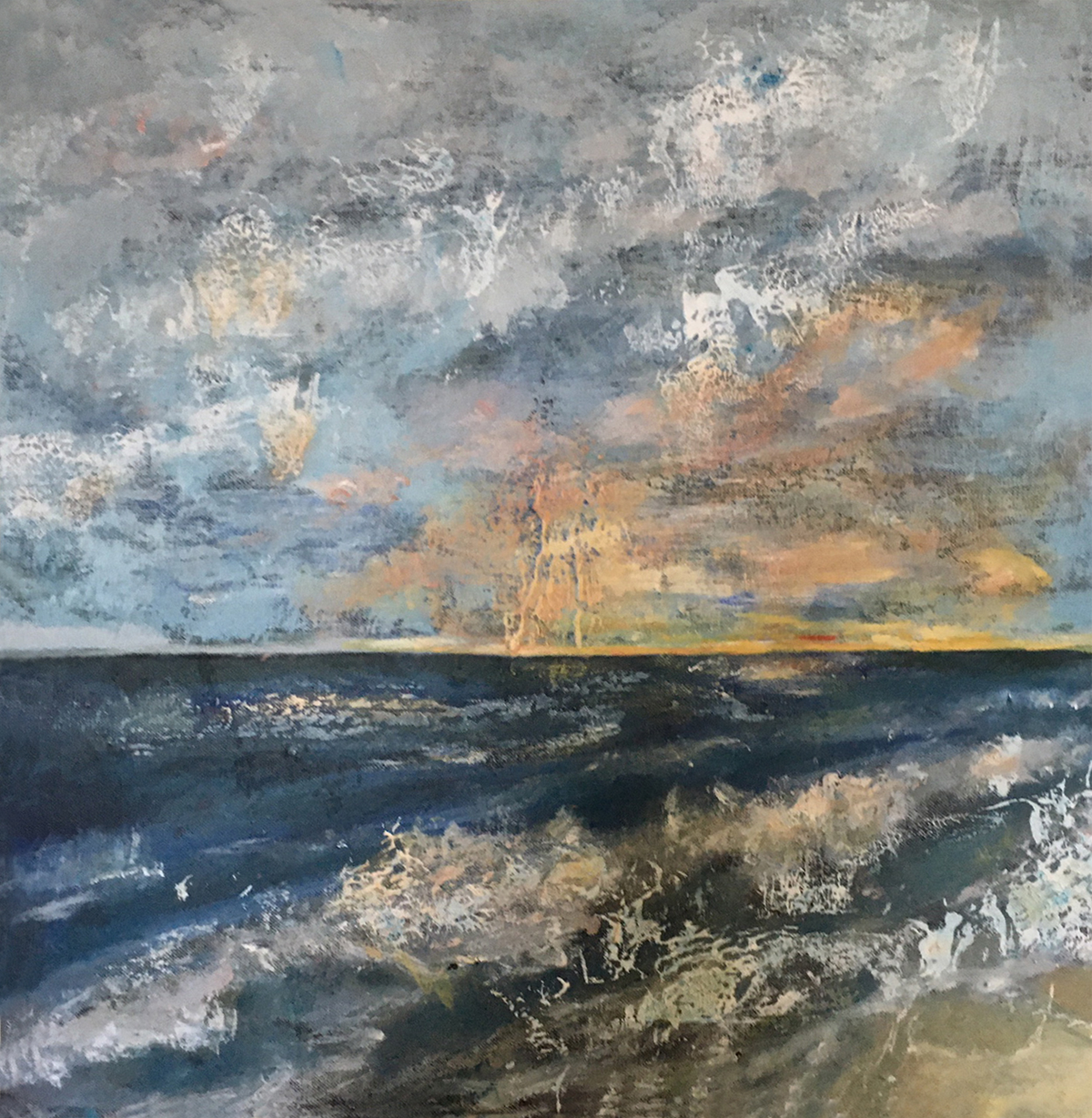 Summer Dunes, 2021 Acrylic on canvas