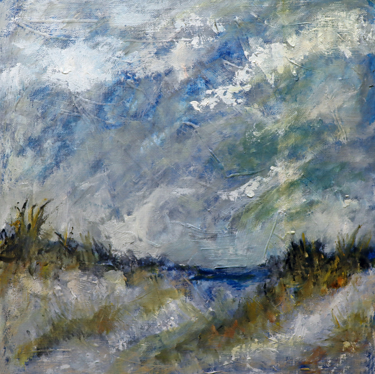 Beach Morning II, 2021 Acrylic on canvas