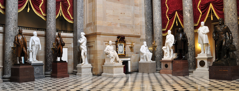 Photo of National Statuary Hall in Washington, D.C.