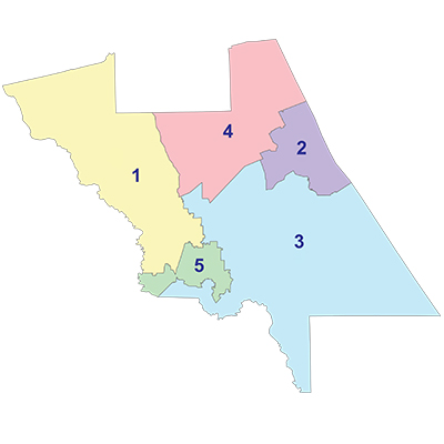 Districts Map