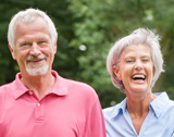 Photo of couple walking on a trail