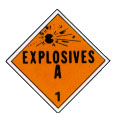 Explosives sign