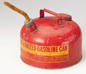 Old metal gas can