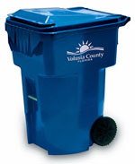 approved county garbage container