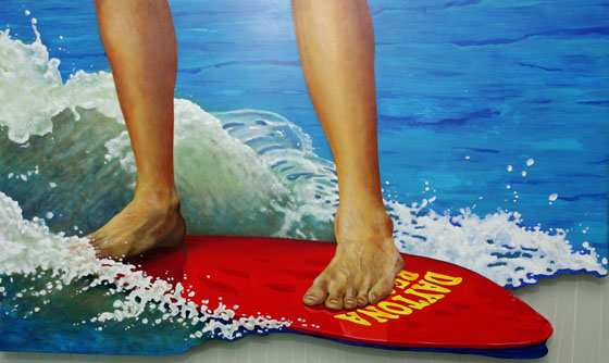 painting of Daytona Skimmer