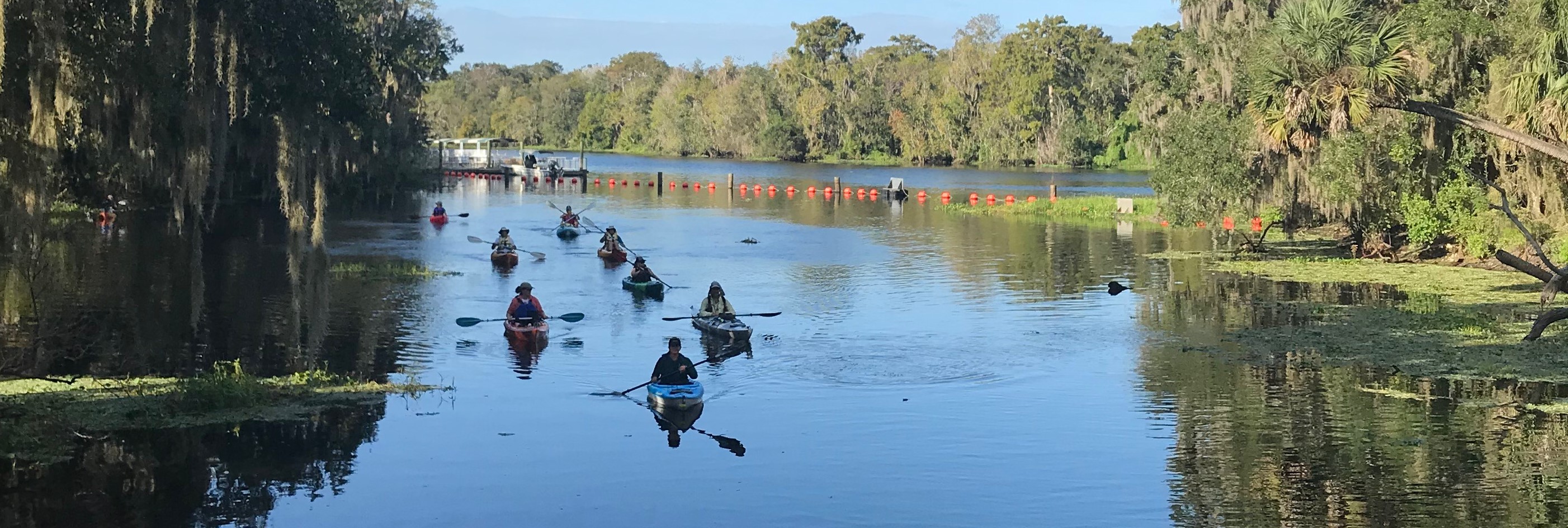 Kayaking at Blue Spring Park
