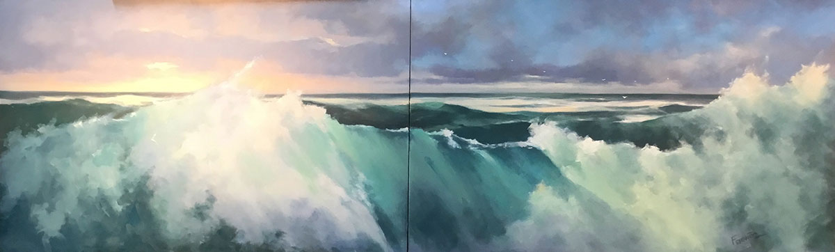 Constant Surge, 2021 Oil on canvas