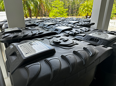 Bear Resistant Grabage Cans