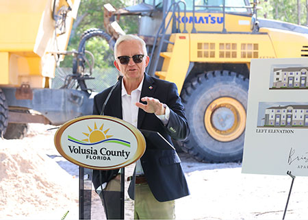 Volusia County Breaks Ground on Bristol Manor to Support Affordable Housing for Seniors in Orange City Story Featured Image
