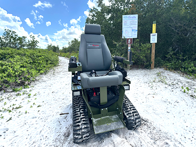 Lyonia Preserve Expands Accessibility with New All-terrain Track Chair Story Featured Image