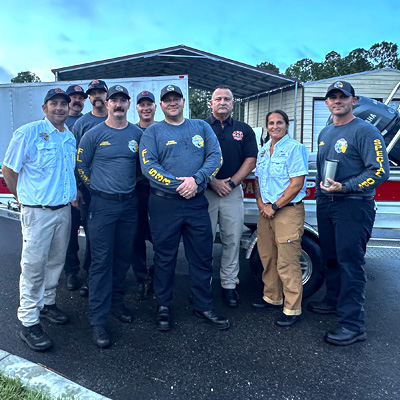 Fire Rescue, Sheriff's Office Deployed to Panhandle 