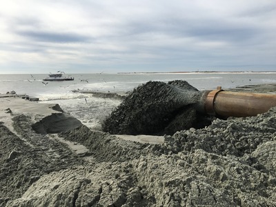 Volusia County Readies for Sand Dredging Project with USACE Pipeline Delivery