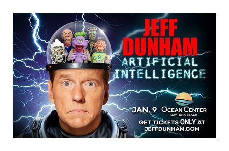 Catch Jeff Dunham’s ‘Artificial Intelligence Tour’ at the Ocean Center on January 9