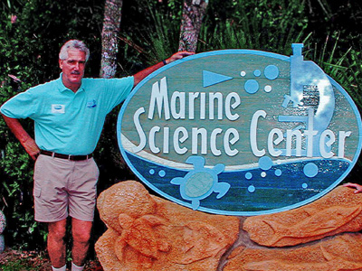 Marine Science Center Dedicates New Artificial Reef Exhibit to Former Volusia County Lifeguard John Crisp