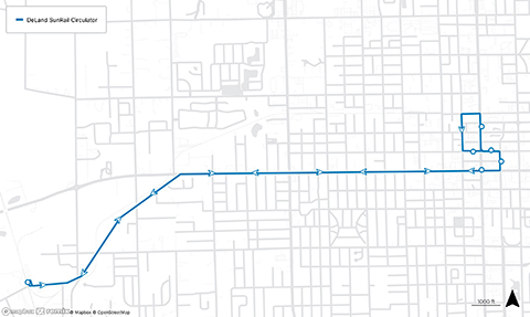 Votran to Resume SunRail Circulator in DeLand
