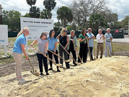 Volusia County Advances Affordable Housing Efforts with New York Avenue Apartments Groundbreaking in DeLand Story Featured Image