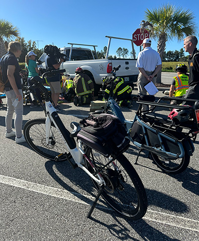 Public Safety Event Combines Pediatric Trauma Training and E-Bike Awareness