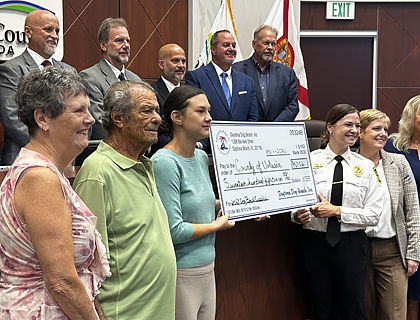 Daytona Dog Beach Inc. Presents $9,000 Donation for Volusia County Shelter Animals, Announces Expansion in 2027