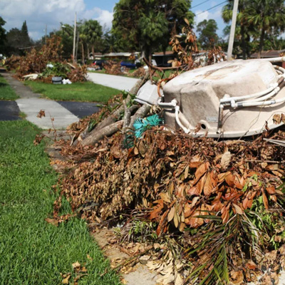 Hurricane Helene Debris Disposal for Unincorporated Volusia County Residents