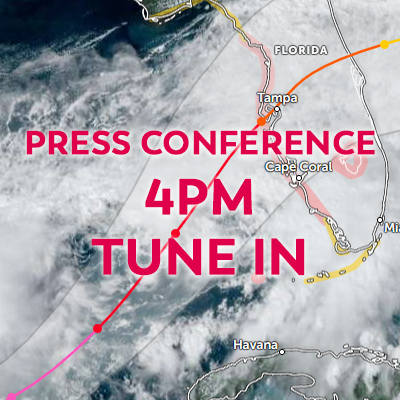 Volusia County Hurricane Milton Press Conference