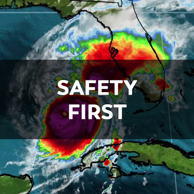 Volusia County Urges the Community to Follow Safety Guidelines as Hurricane Milton Approaches