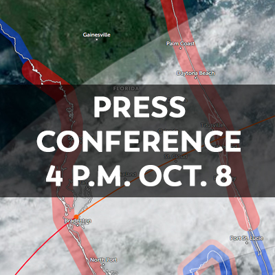 Volusia County Hurricane Milton Press Conference