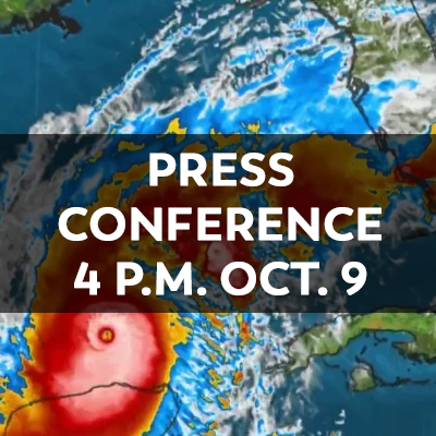 Volusia County Hurricane Milton Press Conference
