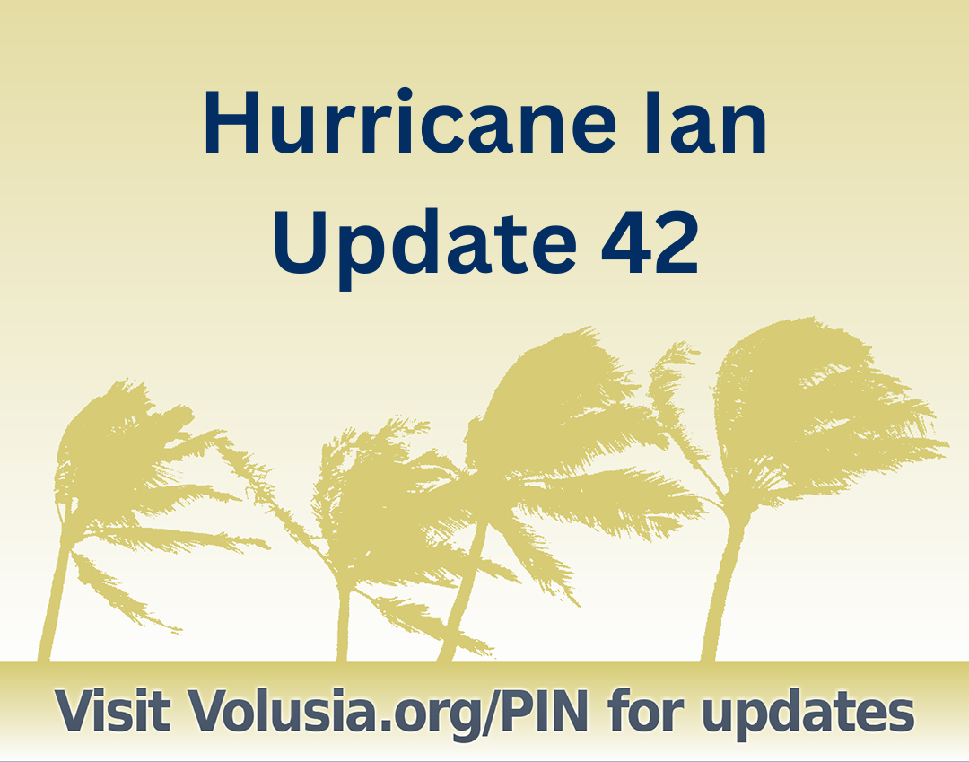 Ian Update 42: FEMA, county divisions, damage assessment, shelter, power, mold