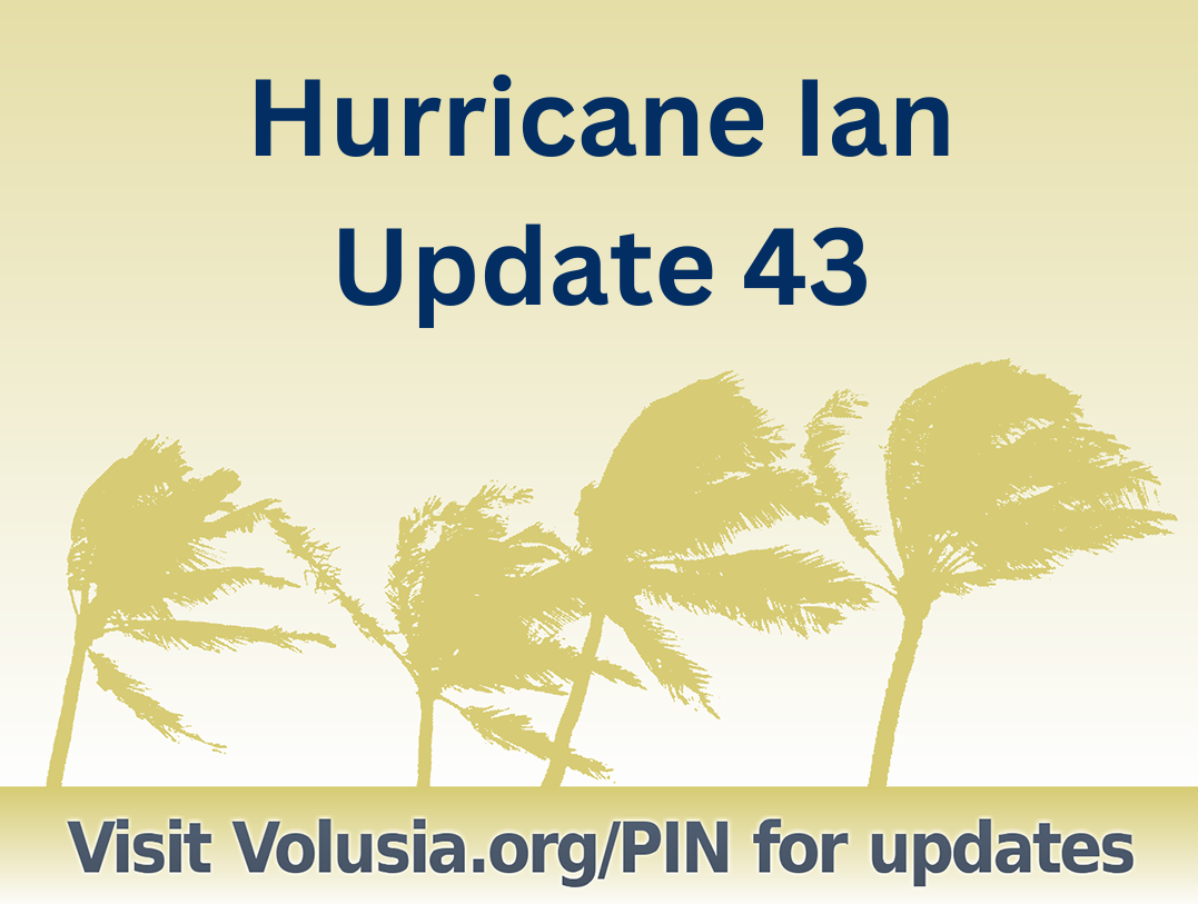 Ian Update 43: Stay out of floodwaters