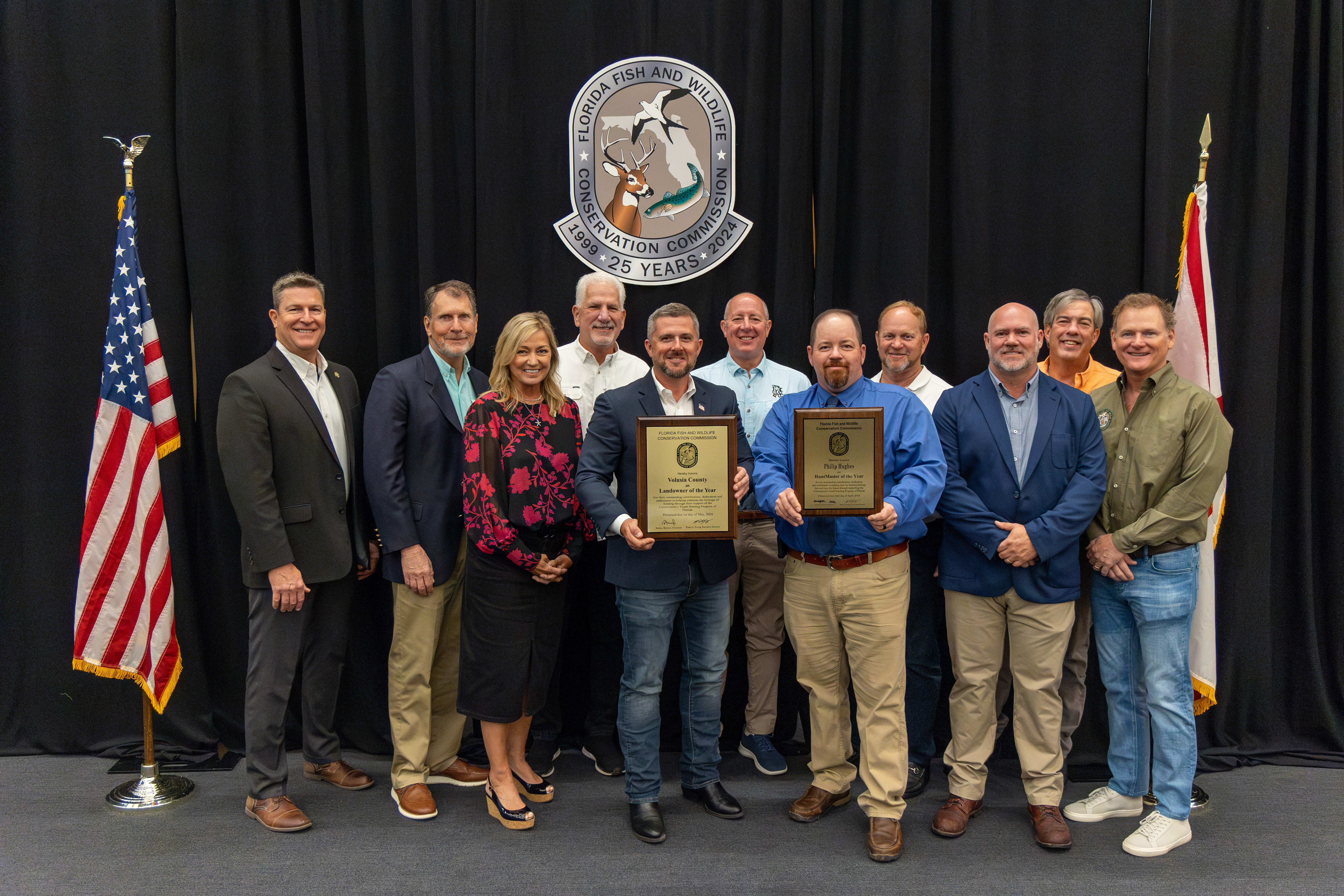 Volusia County Receives Landowner of the Year Award from FWC