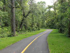 Ribbon cutting for Spring-to-Spring Trail segment