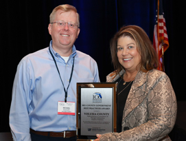 County honored for Amendment 10 implementation