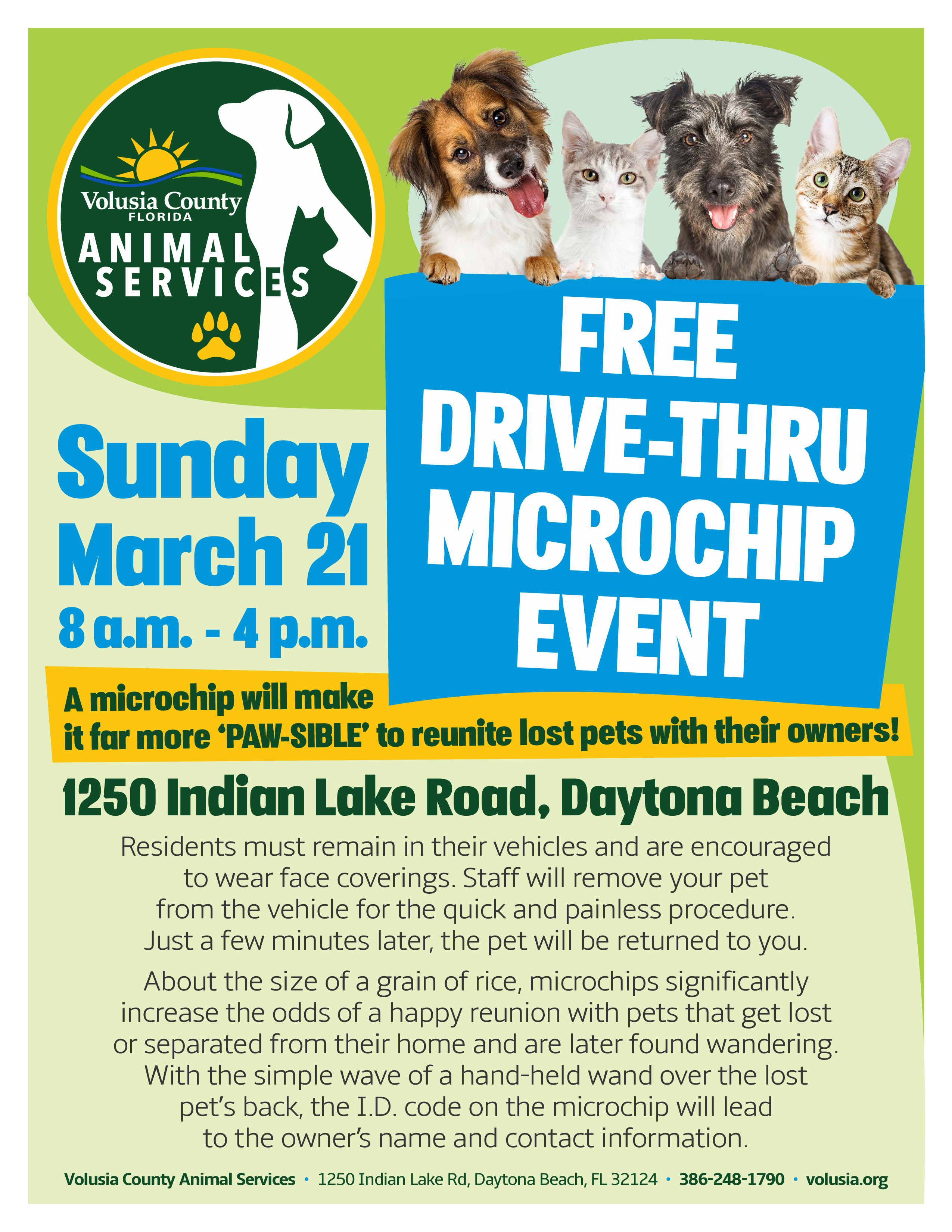 Free pet microchipping event set for March 21