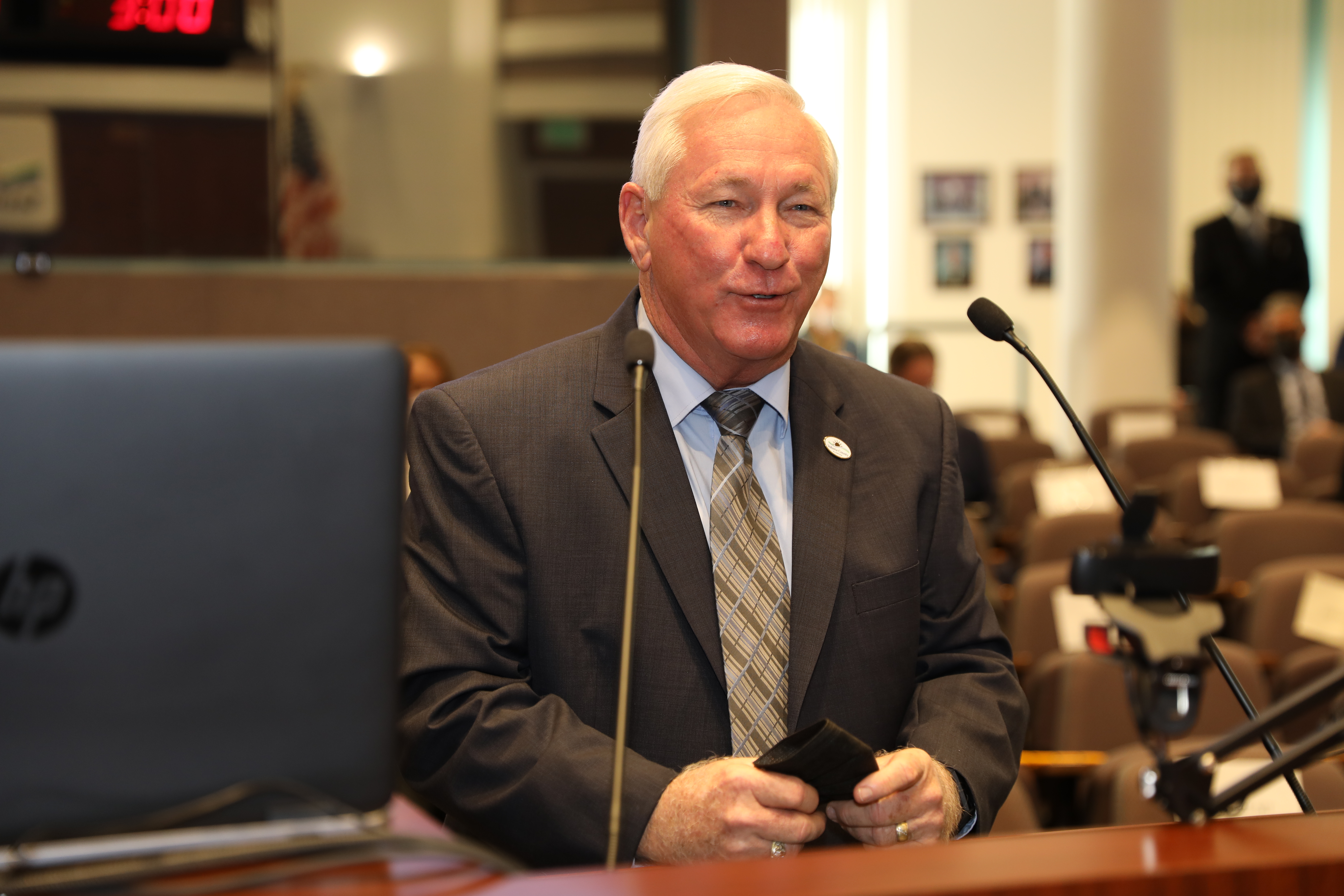 Retiring Emergency Management Director Jim Judge gets warm send-off