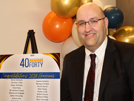 CFO Ryan Ossowski honored for leadership and accomplishments