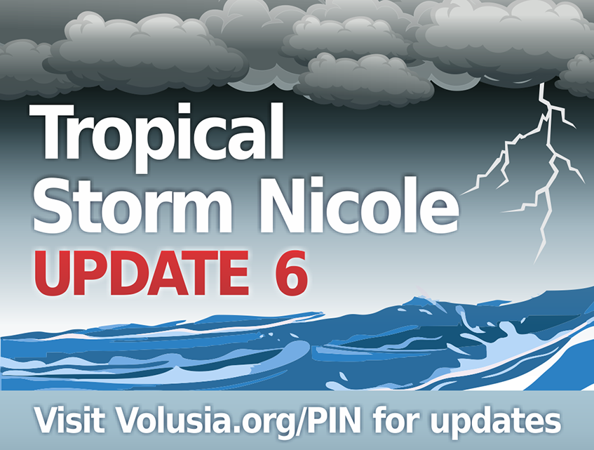 Nicole update 6: News conference set for 2 p.m., weather update, bridges