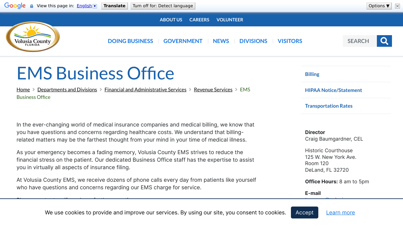 EMS Business Office