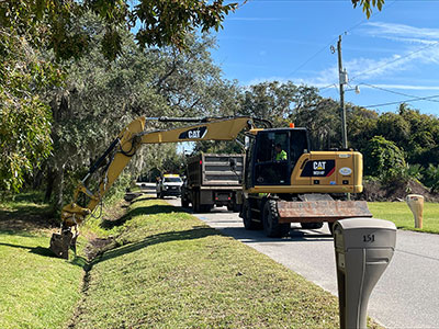 Crews completing improvements along William Street