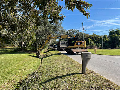 Crews completing improvements along William Street