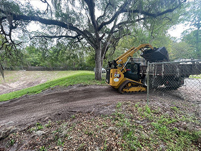 Stormwater crews completed a stormwater pond restoration project in Orange City